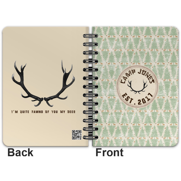 Deer Spiral Journal 5 x 7 - Apvl