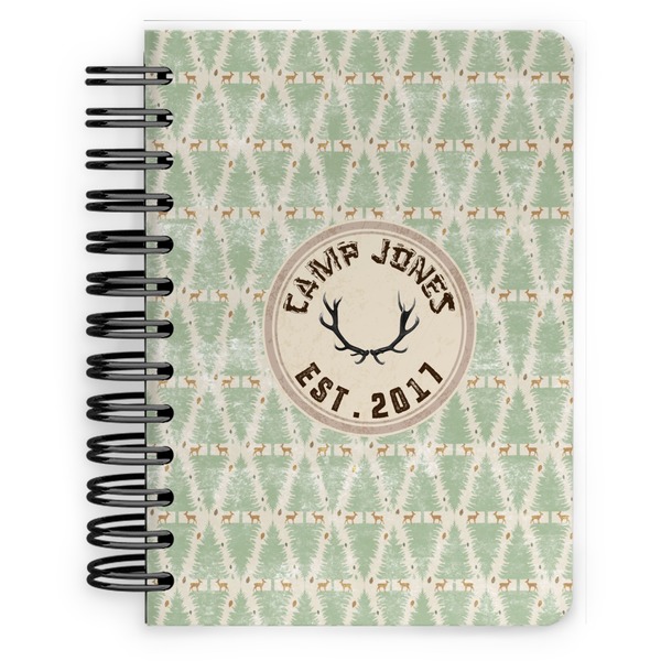Custom Deer Spiral Notebook - 5x7 w/ Name or Text