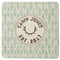Deer Square Rubber Backed Coaster (Personalized)