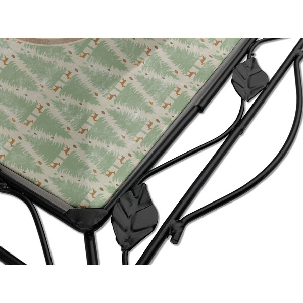 Deer Square Trivet - Detail