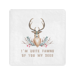 Deer Standard Cocktail Napkins (Personalized)