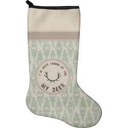 Deer Holiday Stocking - Single-Sided - Neoprene (Personalized)