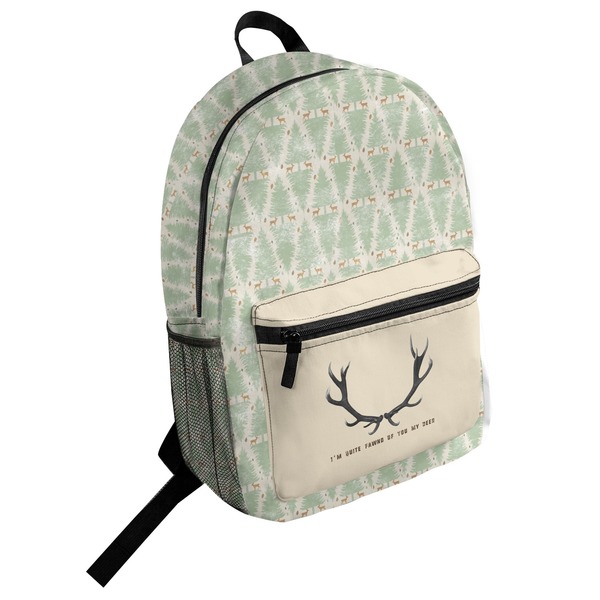Custom Deer Student Backpack (Personalized)