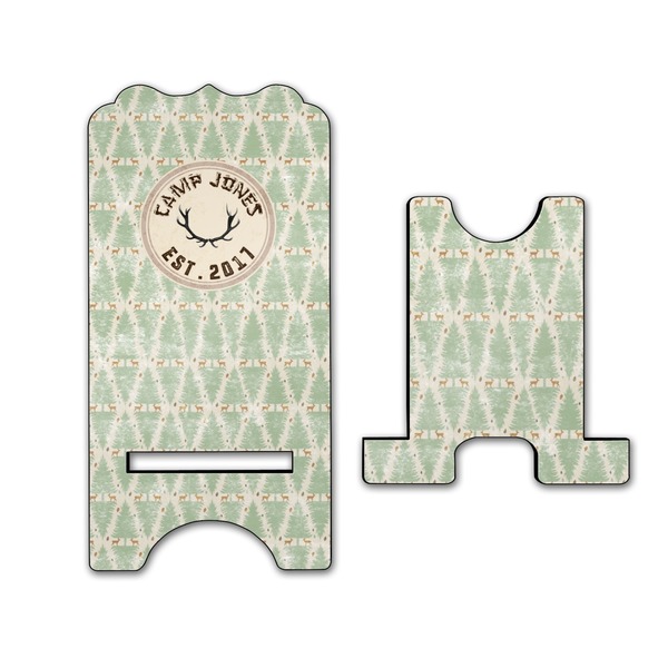 Deer Stylized Phone Stand - Front & Back - Large
