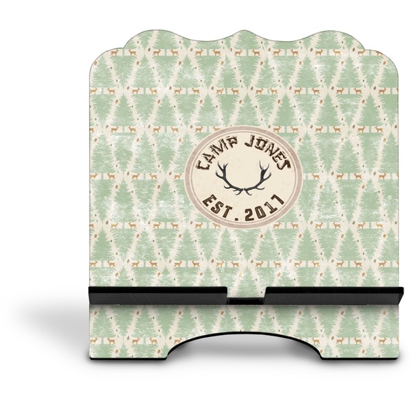 Deer Stylized Tablet Stand - Front without iPad