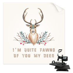 Deer Sublimation Transfer - Shirt Back / Men (Personalized)