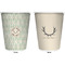Deer Trash Can White - Front and Back - Apvl