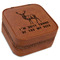 Deer Travel Jewelry Boxes - Leather - Rawhide - Angled View