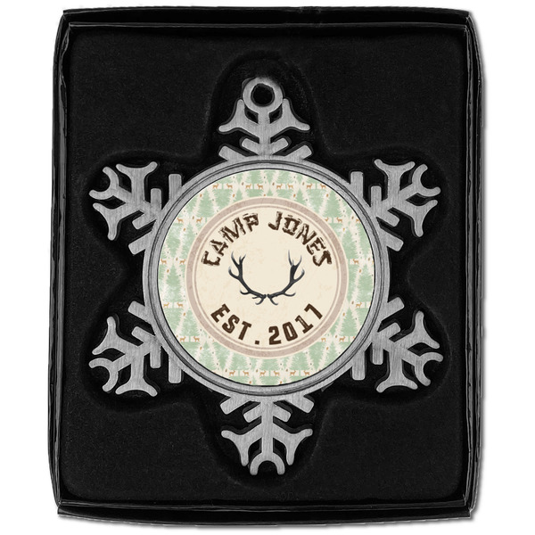 Deer Vintage Snowflake - In box