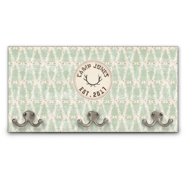 Custom Deer Wall Mounted Coat Rack (Personalized)