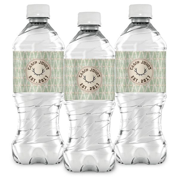 Deer Water Bottle Labels - Front View
