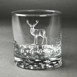 Deer Whiskey Glass - Engraved (Personalized)