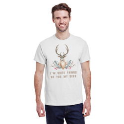 Deer T-Shirt - White (Personalized)