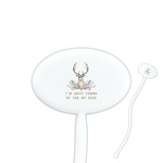 Deer Oval Plastic Stir Sticks (Personalized)