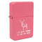 Deer Windproof Lighters - Pink - Front/Main