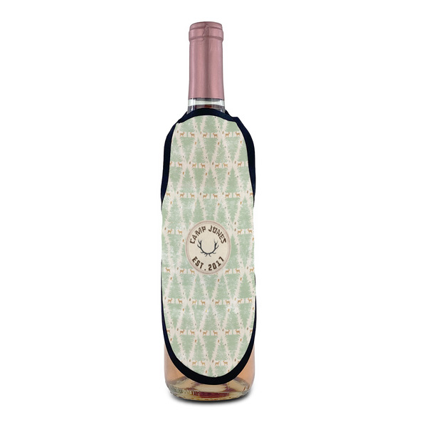Deer Wine Bottle Apron - IN CONTEXT