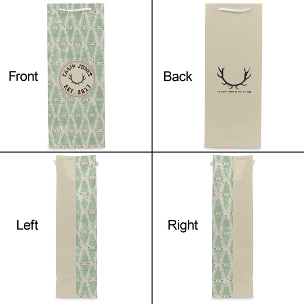Deer Wine Gift Bag - Gloss - Approval