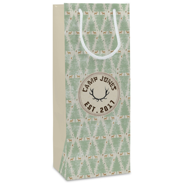 Custom Deer Wine Gift Bags (Personalized)