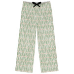 Deer Womens Pajama Pants - L