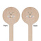Deer Wooden 6" Stir Stick - Round - Double Sided - Front & Back