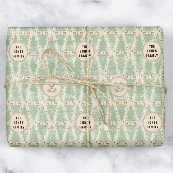 Custom Deer Wrapping Paper (Personalized)