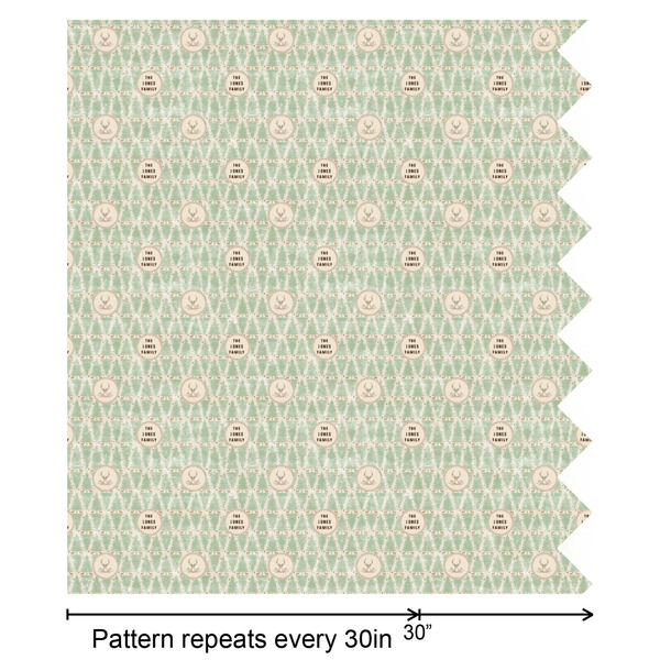 Deer Wrapping Paper Roll - Matte - Partial Roll