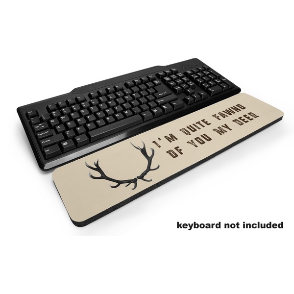Custom Deer Keyboard Wrist Rest (Personalized)