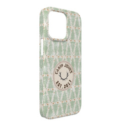 Deer iPhone Case - Plastic - iPhone 13 Pro Max (Personalized)