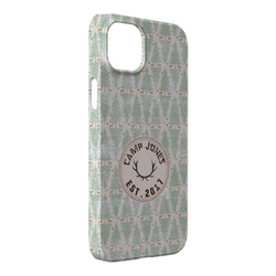 Deer iPhone Case - Plastic - iPhone 14 Pro Max (Personalized)