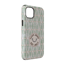 Deer iPhone Case - Rubber Lined - iPhone 14 Pro (Personalized)