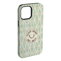 Deer iPhone Case - Rubber Lined - iPhone 15 Plus (Personalized)