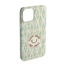 Deer iPhone Case - Plastic - iPhone 15 Pro (Personalized)