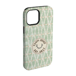 Deer iPhone Case - Rubber Lined - iPhone 15 Pro (Personalized)