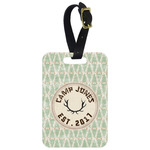 Deer Metal Luggage Tag w/ Name or Text