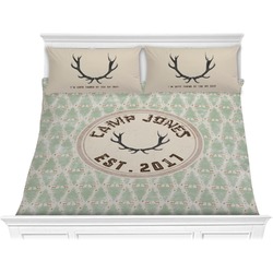 Deer Comforter Set - King (Personalized)