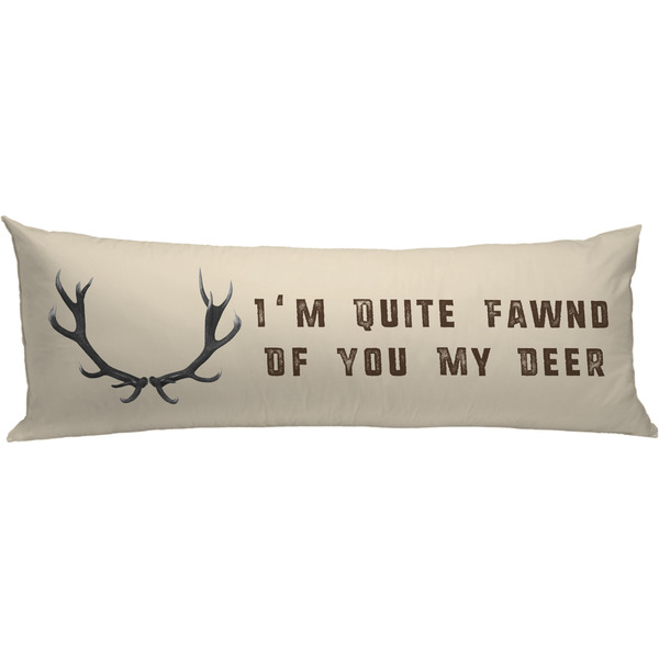 Custom Deer Body Pillow Case (Personalized)