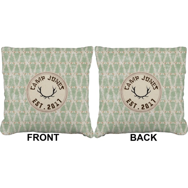 My Deer Burlap Pillow Approval