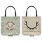 My Deer Canvas Tote - Front and Back