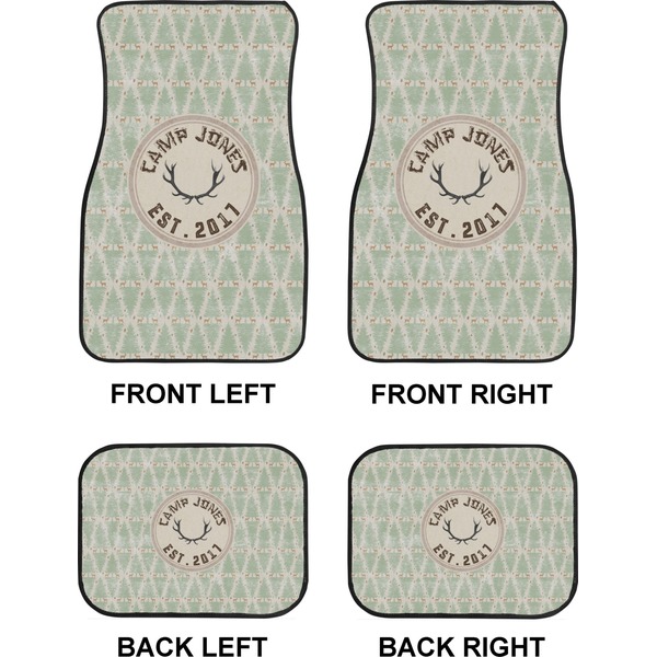 My Deer Car Floor Mats Set (2F + 2B)