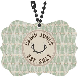 Deer Rear View Mirror Decor (Personalized)