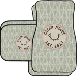 Deer Car Floor Mats Set - 2 Front & 2 Back (Personalized)