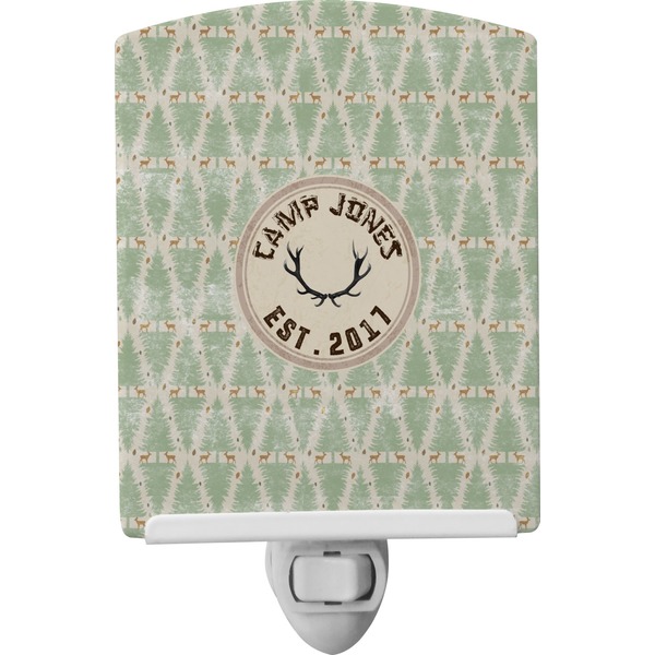 Custom Deer Ceramic Night Light (Personalized)