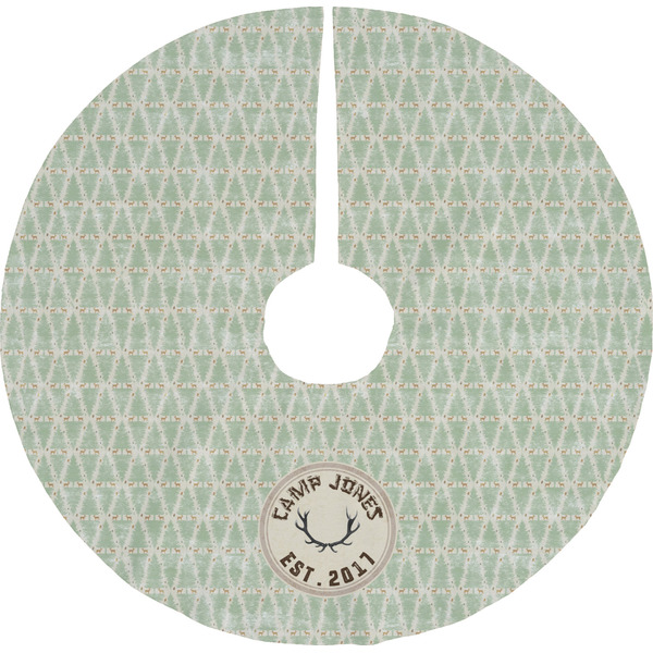 Custom Deer Tree Skirt (Personalized)