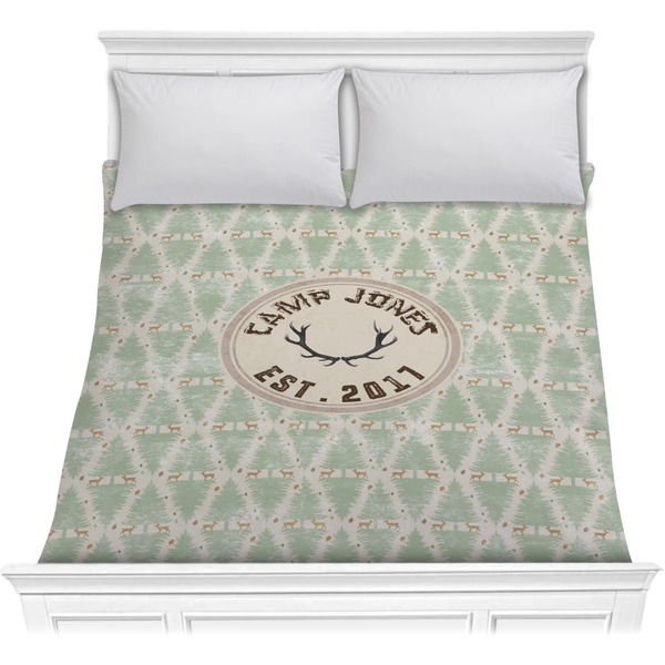 Custom Deer Comforter - Full / Queen (Personalized)