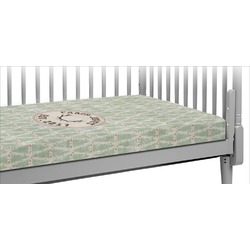 Deer Crib Fitted Sheet (Personalized)