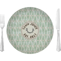 Deer 10" Glass Lunch / Dinner Plates - Single or Set (Personalized)