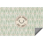 Deer Indoor / Outdoor Rug - 6'x8' w/ Name or Text