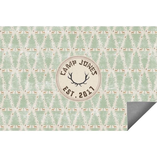 Custom Deer Indoor / Outdoor Rug - 5'x8' (Personalized)