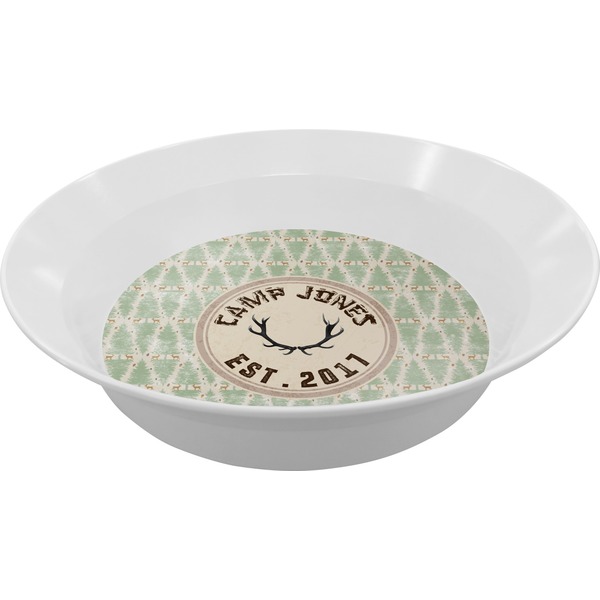 Custom Deer Melamine Bowl (Personalized)