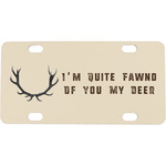Deer Mini/Bicycle License Plate (Personalized)